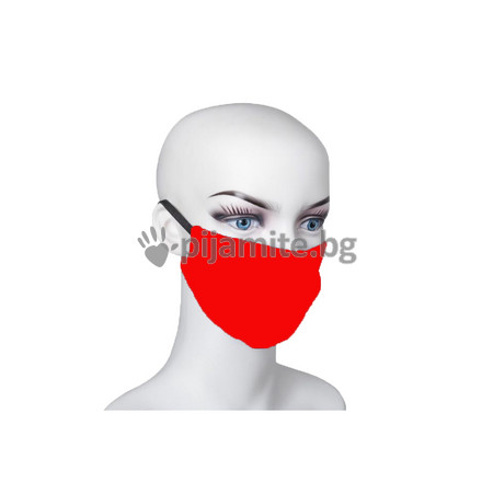 Предпазна Маска  За мъже/За жени Предпазна маска за лице /двупластова/ - 3бр./пакет - код 844